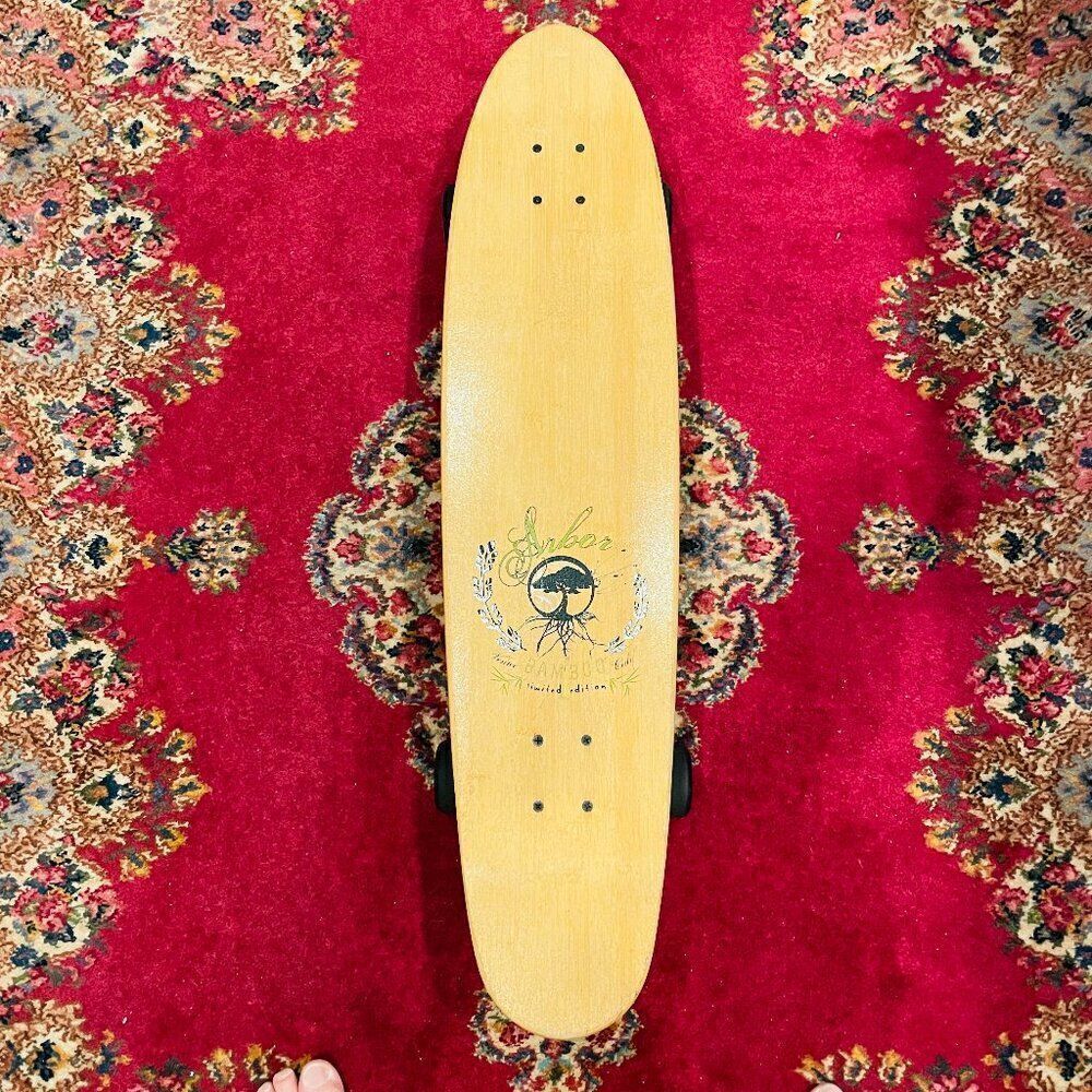 Rare Arbor Bug Bamboo 36” Longboard Skateboard Barney's NYC td Graphic Venice